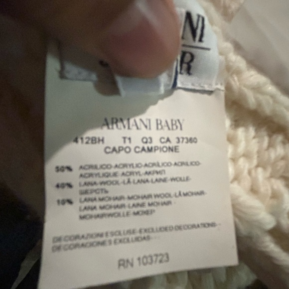 Armani Junior Scarf - Picture 11 of 11